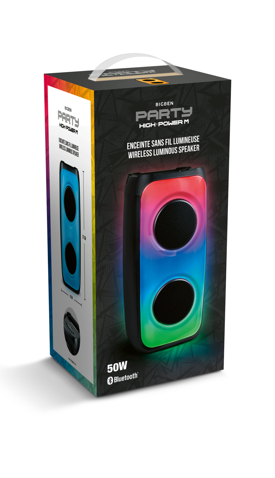 PARTYBTHPM Party Audio Bluetooth-Lautsprecher Bigben | RIG Bigben | Deutschland – mit | | Thomson Bigben | Interactive Lichteffekten | Nacon |